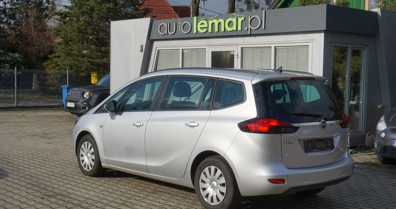 Opel Zafira cena 35500 przebieg: 152000, rok produkcji 2014 z Czerniejewo małe 497